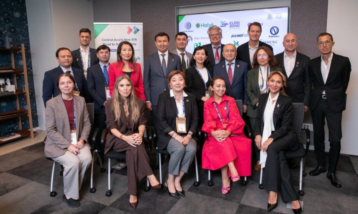 “Central Asia's New Silk Road to Sustainability” with participant companies, New York, 2025