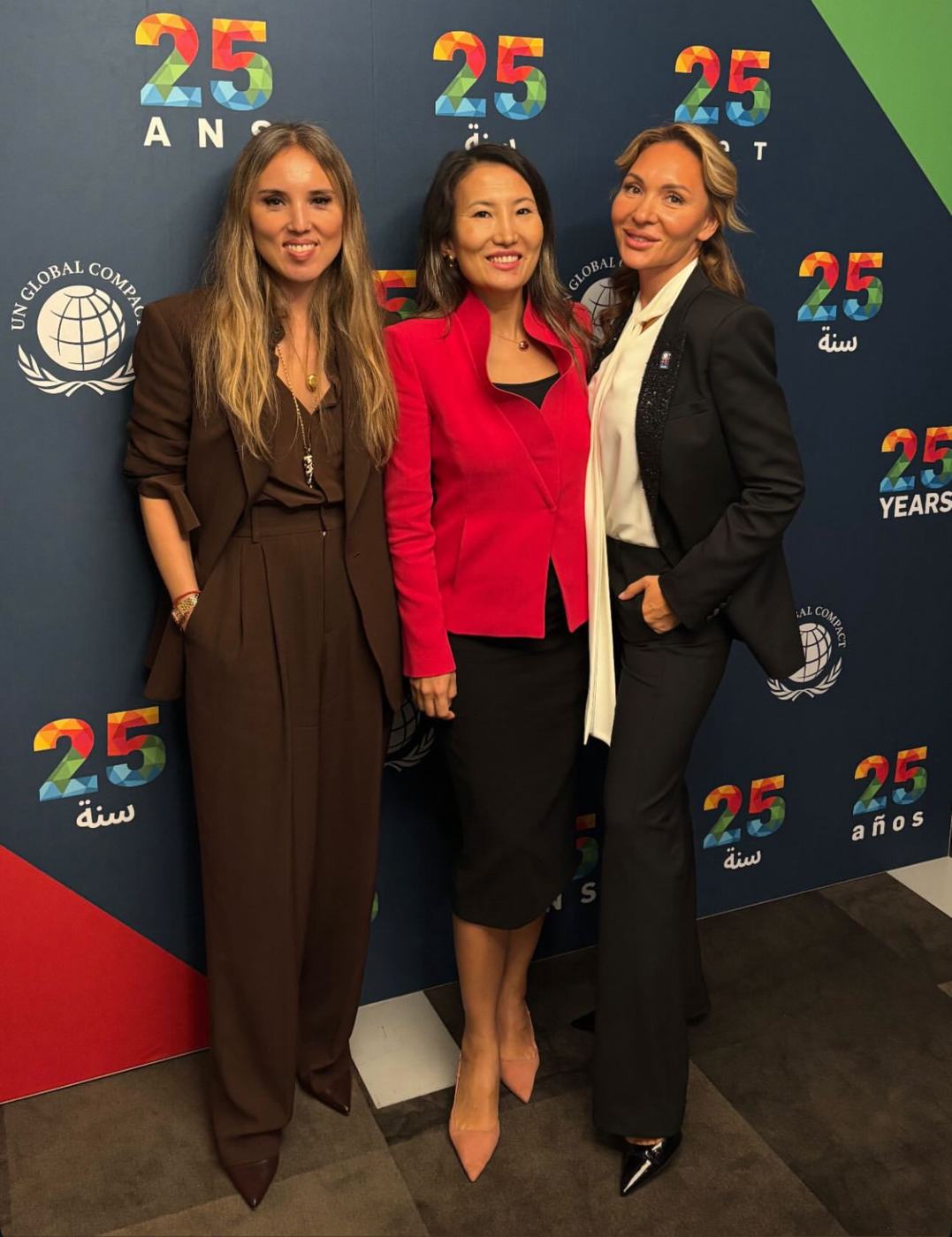 At the UN Global Compact 25th anniversary, New York, 2025