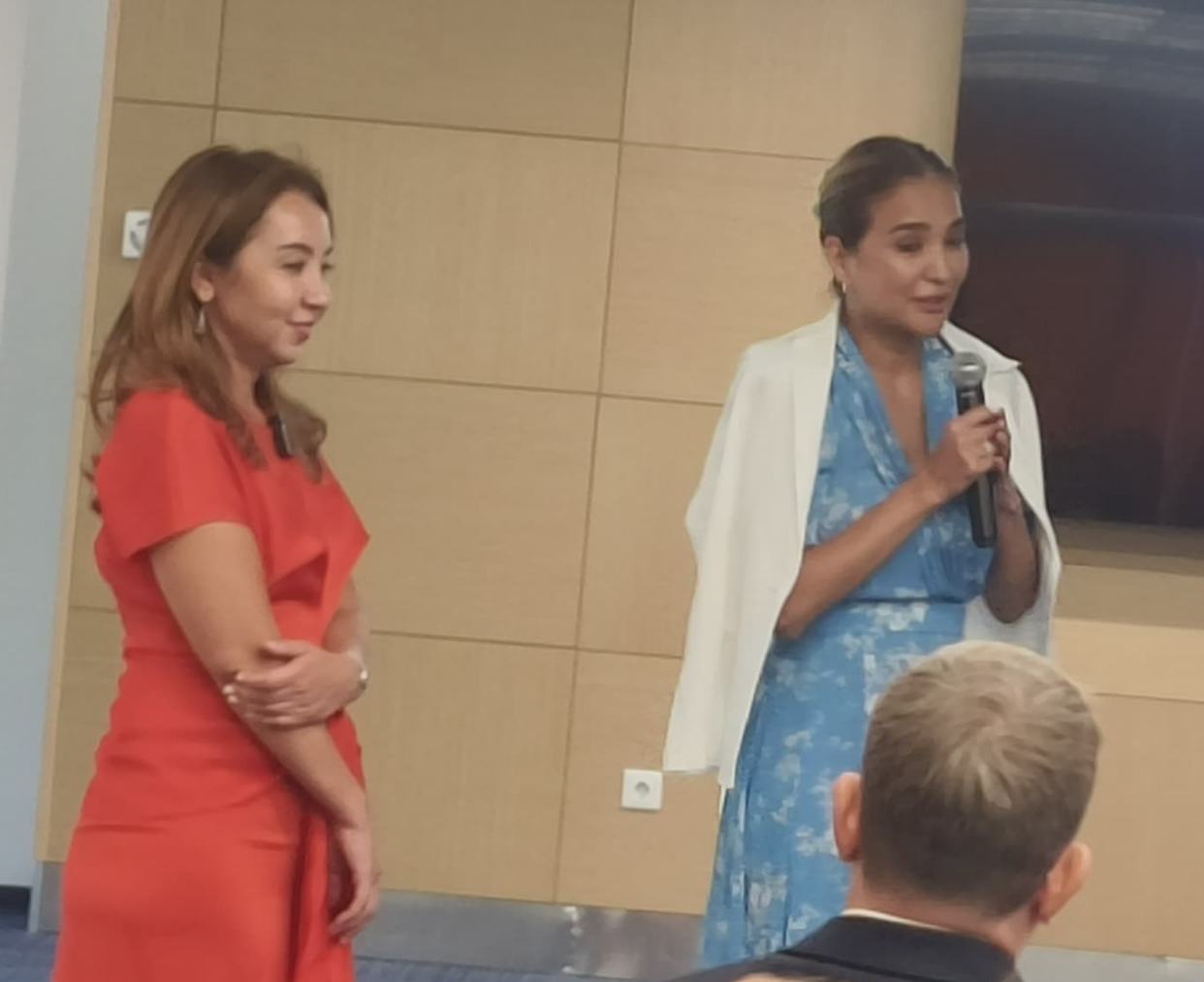 Guest speaker at a UN in Kazakhstan event